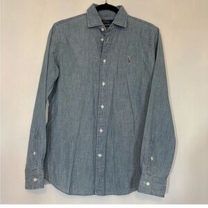 Polo by Ralph Lauren chambray/denim button down